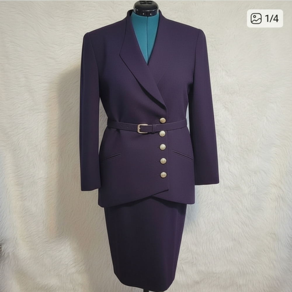 RARE VINTAGE CHRISTIAN DIOR WOMANS SUIT